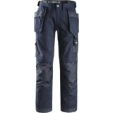 Snickers 3214 Canvas+ Werkbroek met Holsterzakken - Donker blauw/Donker blauw
