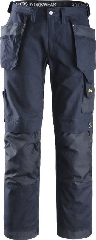 Snickers 3214 Canvas+ Werkbroek met Holsterzakken - Donker blauw/Donker blauw