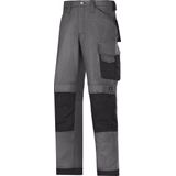 Snickers 3314 Werkbroek - Zwart - Canvas - Loose Fit - KneeGuard™ Systeem