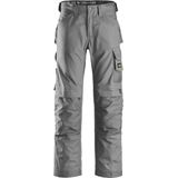 Snickers - 3314 Canvas+ - Werkbroek - Grijs - Loose Fit - KneeGuard™ Systeem