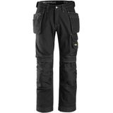 Snickers 3215 Comfort Cotton Werkbroek met Holsterzakken Zwart maat 042