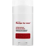 Recipe for men Antiperspirant Deodorant Stick