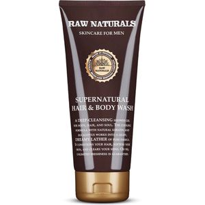 Raw Naturals Supernatural Hair and Body Wash 200 ml.