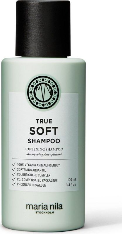 Maria Nila  True Soft-  Voedende shampoo met arganolie - Voor droog en beschadigd haar 100ML