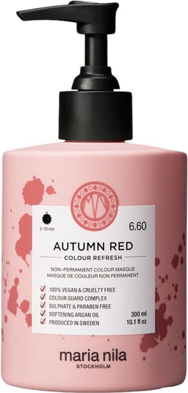 Maria Nila - Colour Refresh - 300ml - Autumn Red 6.60