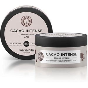Maria Nila Colour Refresh Cacao Intense 100 ml, een revolutionair kleurmasker voor middenbruin en donker haar