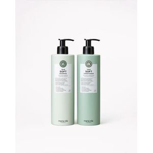 Maria Nila - True Soft Care Duo - Shampoo en Conditioner - 2x 500 ml