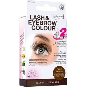 Depend - Perfect Eye Lash & Eyebrow Colour Wenkbrauwverf Dark Brown