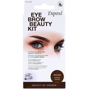Depend Eye Brow Beauty Kit - Brown Art. 4931