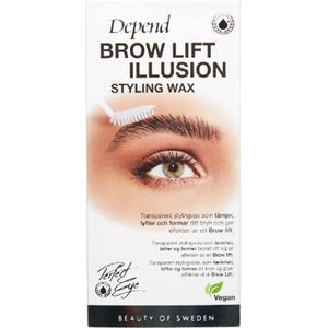 Depend Perfect Eye Brow Lift Illusion Styling Wax Transparent 5 g
