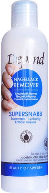 DEPEND O2 Nagellak remover SF 250ml