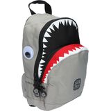 Pick & Pack Shark Shape Kinderrugzak - Grey