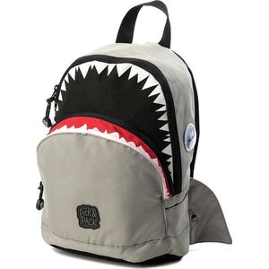 Pick & Pack Shark Shape Backpack S grey