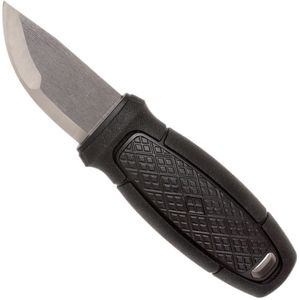 Mora Eldris Black 12629 nekmes met luxe schede en firesteel