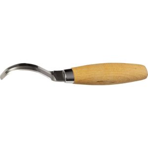 Morakniv Carving Hook 163 gemengd vast mes, handvat: natuurlijke berk, lemmet: 50 mm