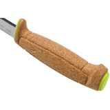 Morakniv Drijvend mes - Vast lemmet van roestvrij staal met fijne rand - groen, 9,4 cm