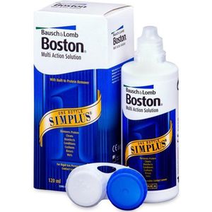 Boston Simplus - 120 ml + lenshouder - Lenzenvloeistof