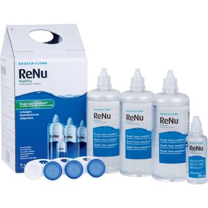 ReNu MultiPlus alles-in-één lenzenvloeistof | 3x 360ml + 1x 60ml