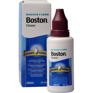 Boston Advance Cleaner, Laat Lenzen Schoon Achter, Klaar voor Desinfectie en Conditionering, voor Harde Gasdoorlatende (RGP) en Harde Contactlenzen, 30 ml