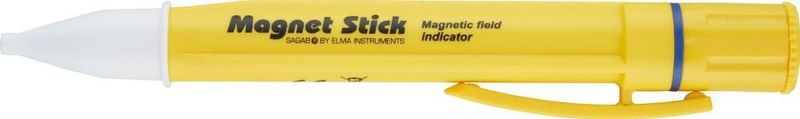 Magnetveldtester - Magnet Stick - Kunststof - Rood - Inclusief 2 Microbatterijen AAA/LR03