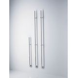 Instamat Jay elektrische handdoekwarmer 175 cm gepolijst RVS