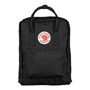 Rugzak Kanken 16L FJALLRAVEN. Nylon materiaal. Maten één maat. Zwart kleur