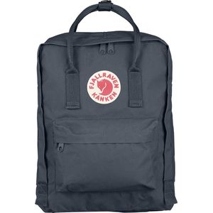 Fjällräven, Sport, unisex, Grijs, ONE Size, Grafiet Kanken Rugzak met Ritssluiting