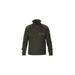 Fjällräven - Koster Sweater M - Trui - Dark Olive - 100% Wol