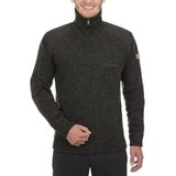 Fjällräven - Koster Sweater - Vest - Donkergrijs - Katoen