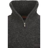 Fjällräven - Koster Sweater - Vest - Donkergrijs - Katoen