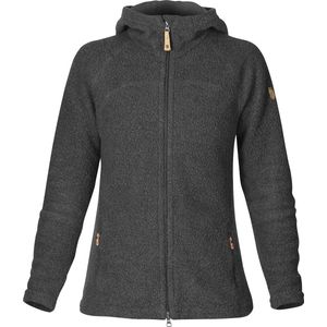 Fjällräven - Kaitum Fleece - Fleecevest - Zwart - Materiaal: 65% Wol, 25% Polyamide, 10% Polyester