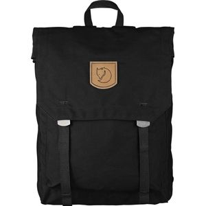 Fjallraven Foldsack No.1 black backpack