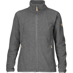 Fjallraven Stina Fleece Dames Outdoorjas - Grijs