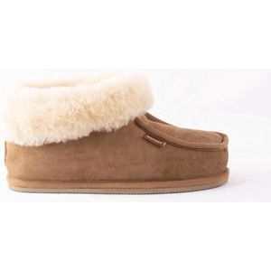 Shepherd - Lena - Slippers - Bruin - Leer