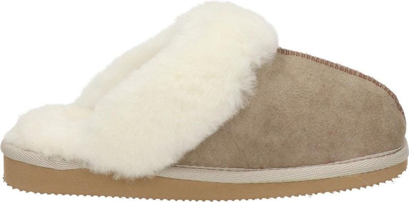 Shepherd Jessica Dames Pantoffels - Stone  - Maat 36