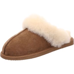 Shepherd Jessica Dames Pantoffels Chestnut