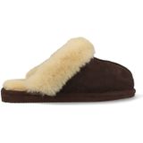 Shepherd Pantoffels Jessica 468137 Donker Bruin-40