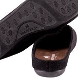 Shepherd - Jon - Heren Sloffen - Black - Wol/Rubber