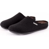 Shepherd - Jon - Heren Sloffen - Black - Wol/Rubber