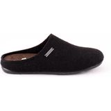 Shepherd - Jon - Heren Sloffen - Black - Wol/Rubber