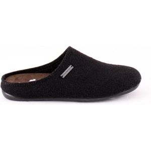 Shepherd - Jon - Heren Sloffen - Black - Wol/Rubber