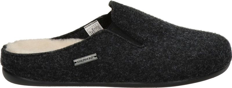 Shepherd - Chris - Pantoffels - Grijs - Textiel - Wol