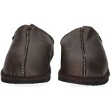Shepherd Hugo Slipper 1201253 stone oiled antique doubleface für Herren, braun, Gr. 41 EU
