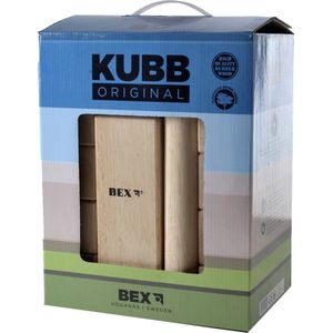 Bex Sport Original Kubb Blanco Koning - Rubberhout