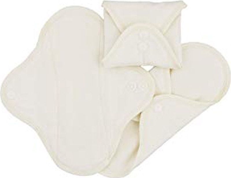 ImseVimse Wasbaar bio maandverband mini / inlegkruisjes - Wit - 3 stuks