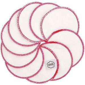 Imsevimse Reinigingspads wasbaar wit/roze 10st