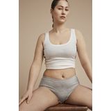 ImseVimse Wasbare String Inlegkruisjes bio katoen, 3 stuks, zwart