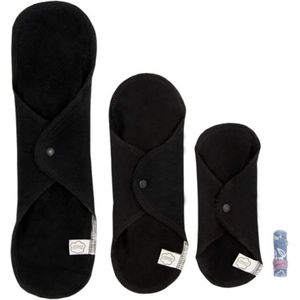 ImseVimse Hygiëne Trial Kit/Vrouwenhygiëne Probeerset 4-dlg. Black bindset