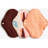 ImseVimse wasbaar inlegkruisjes - 3 stuks - Orange Sprinkle - Oranje mix