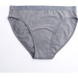 ImseVimse - Imse - Menstruatieondergoed - Grijs - Bikini Model - Lichte Menstruatie